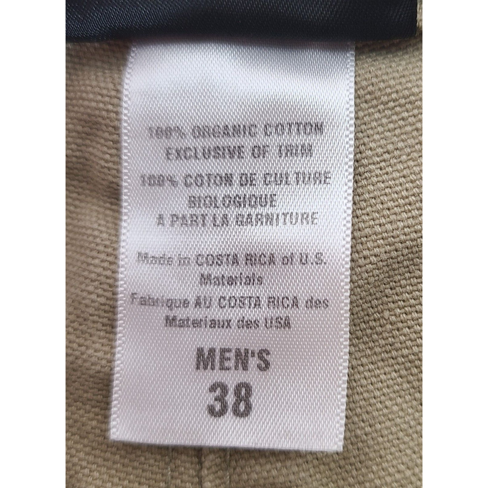 Vintage Patagonia Stand Up Shorts Men's 38 Beige Khaki 5 Pockets Hiking Outdoors - Picture 6 of 6